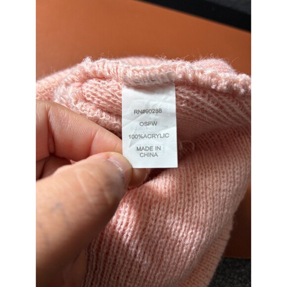 Adidas Originals Unisex Beanie Pink Snowboarding Ski Cap Winter One Size - Picture 3 of 3